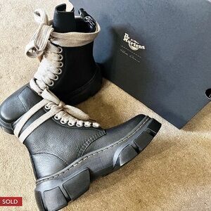Dr Martens x Rick Owen boots